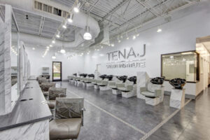 TENAJ Salon Institute cosmetology school.