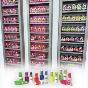 DND Gel Nails color selection now at TENAJ Salon Institute. 